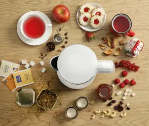 Электрочайник Gorenje 1.5л, пластик, белый матовый №4