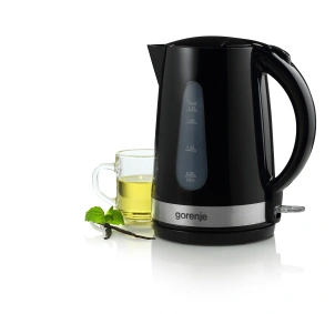 Электрочайник Gorenje, 1,7л, пластик, черный №5