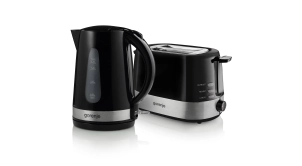 Электрочайник Gorenje, 1,7л, пластик, черный №6