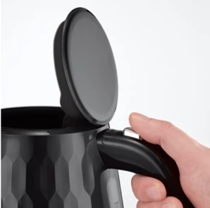 Электрочайник Russell Hobbs Honeycomb 1.7л, пластик, черный №4