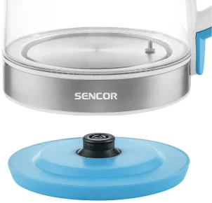 Электрочайник Sencor 2л, Strix, стекло, 5 темп.реж, синий №8
