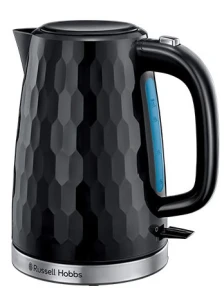 Электрочайник Russell Hobbs Honeycomb 1.7л, пластик, черный №9