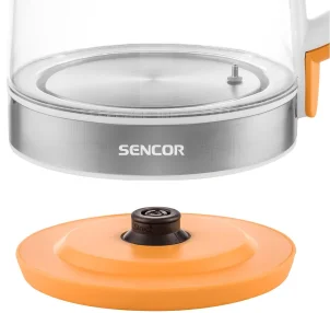 Электрочайник Sencor 2л, Strix, стекло, 5 темп.реж, оранжевый №18