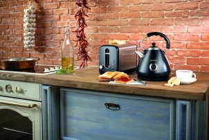 Электрочайник Gorenje 1.7л, пластик, черный №14