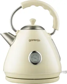 Електрочайник Gorenje 1.7л, пластик, бежевий №12