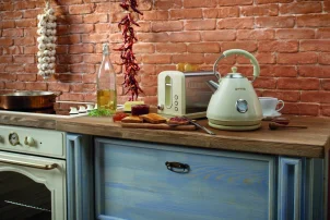 Електрочайник Gorenje 1.7л, пластик, бежевий №15