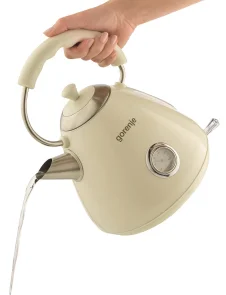 Електрочайник Gorenje 1.7л, пластик, бежевий №16