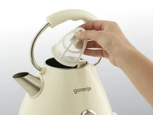 Електрочайник Gorenje 1.7л, пластик, бежевий №17