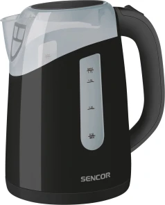 Электрочайник Sencor 1.7л, Strix, пластик, черный №6
