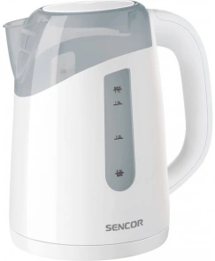 Электрочайник Sencor 1.7л, Strix, пластик, белый №1