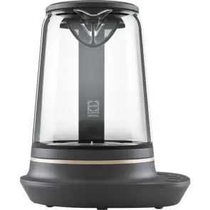 Электрочайник Electrolux 1.7л, Strix, стекло, заварник, поддержка температуры, черный №9