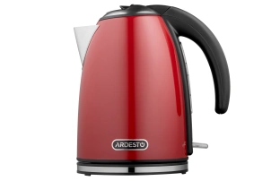 Електрочайник ARDESTO 1.7л, Strix, метал, червоний глянець №2