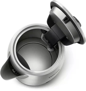 Электрочайник Philips Viva Collection 1.7л, LED подсветка, серебристо-черный №6