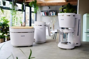 Электрочайник Philips Eco Conscious Edition, 1.7л, экопластик, подсветка LED, звуковой сигнал, белый матовый №6