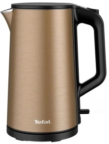 Електрочайник Tefal Double Layer SS 1.5л, з подвійними стінками, мідний №1