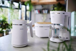 Электрочайник Philips Eco Conscious Edition, 1.7л, экопластик, подсветка LED, звуковой сигнал, белый матовый №7