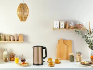Електрочайник Tefal Double Layer SS 1.5л, з подвійними стінками, мідний №3