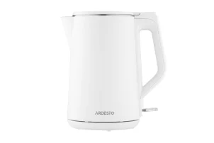 Електрочайник ARDESTO 1.5л, Strix, подвійні стінки, білий глянець №11