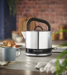 Электрочайник Russell Hobbs Distinctions Ocean 1.5л, Strix, металл, серебристо-черный №3