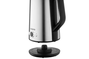 Электрочайник ARDESTO Steel Collection 1.7л, Strix, LED дисплей, двойные стенки, серебристый №10
