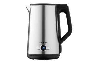 Электрочайник ARDESTO Steel Collection 1.7л, Strix, LED дисплей, двойные стенки, серебристый №11