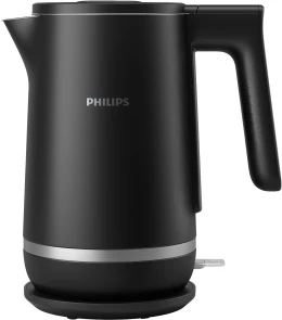 Електрочайник Philips Double Walled Kettle, 1.7л, Strix, з подвійними стінками, чорний №1