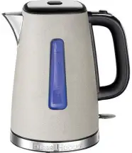 Электрочайник Russell Hobbs Luna Stone, 1.7л, металл, под камень, бежевый