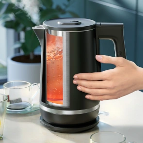 Електрочайник Philips Double Walled Kettle, 1.7л, Strix, з подвійними стінками, чорний №4
