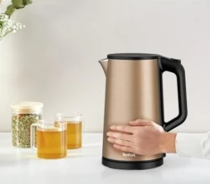 Електрочайник Tefal Double Layer SS 1.5л, з подвійними стінками, мідний №12