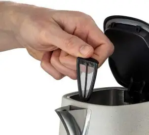Электрочайник Russell Hobbs Luna Stone, 1.7л, металл, под камень, бежевый №7