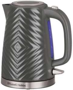 Электрочайник Russell Hobbs Groove Grey 1.7л, Strix, пластик, серый №11