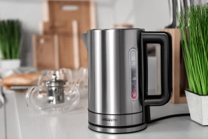 Електрочайник ARDESTO Steel Collection 1.7л, Strix, метал, сріблястий №14