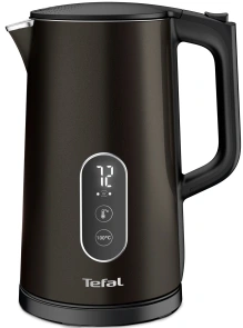 Электрочайник Tefal Digital 1.7л, с двойными стенками, 5 темп.реж, черный №8