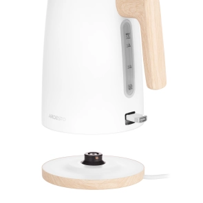 Електрочайник ARDESTO EKL-F420WWD, 1.7л, метал, мат, Strix, білий №4