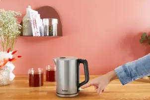 Електрочайник Tefal Bronx Electric 1.7л, нерж. сталь, сірий №7