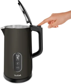 Электрочайник Tefal Digital 1.7л, с двойными стенками, 5 темп.реж, черный №15