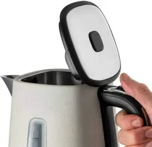 Электрочайник Russell Hobbs Luna Stone, 1.7л, металл, под камень, бежевый №16