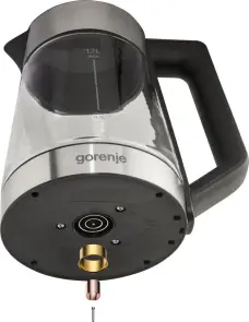 Электрочайник Gorenje 1.7л, 2,200 Вт, стекло, нерж №6