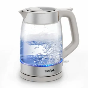 Електрочайник Tefal Glass Kettle 1.7л, скло, з підсвіткою, біло-срібний №3