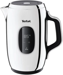 Електрочайник Tefal Majestuo 1.5л, з подвійними стінками, 9 темп.реж, підтримка температури, сенc. управління, нержавіюча сталь №1
