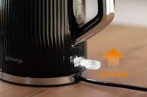 Электрочайник Gorenje 1.7л, Strix-контроль, черный матовый №7