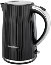 Электрочайник Russell Hobbs Eden, 1.7л, нержавеющая сталь, пластик, черный