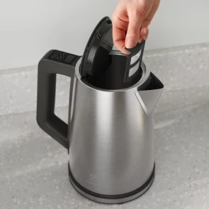 Електрочайник Electrolux 1.7л, Strix, дисплей, метал, підтримка температури, нерж. сталь №16