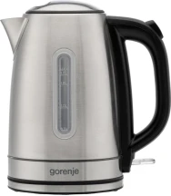 Электрочайник Gorenje 1.7л, Strix-контроль, металл, нерж