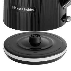 Электрочайник Russell Hobbs Eden, 1.7л, нержавеющая сталь, пластик, черный №6
