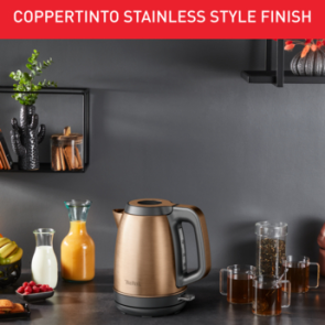 Електрочайник Tefal Coppertinto 1.7л, Strix, нержавіюча сталь, бронзовий №15