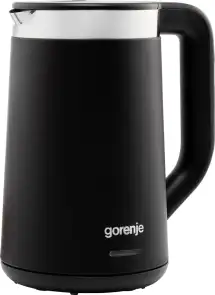Электрочайник Gorenje 1.7л, Strix контроль, LED дисплей, черный №2