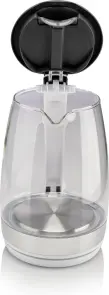Електрочайник Gorenje 1.7л, 2,200 Вт, strix контроль, скло, білий №14