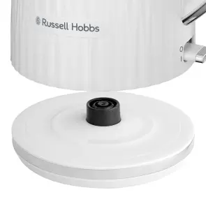 Электрочайник Russell Hobbs Eden, 1.7л, нержавеющая сталь, пластик, белый №15