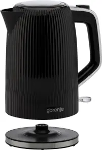 Электрочайник Gorenje 1.7л, Strix-контроль, черный матовый №13